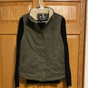 Kuhl Olive Quilted Vest